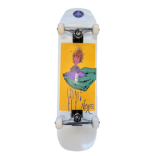 Load image into Gallery viewer, Welcome Deck Soil on Wicked Princess Bone 8.125" x 31.6" complete