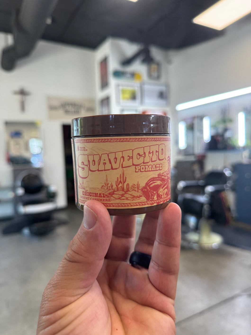 Suavecito desert cashmere