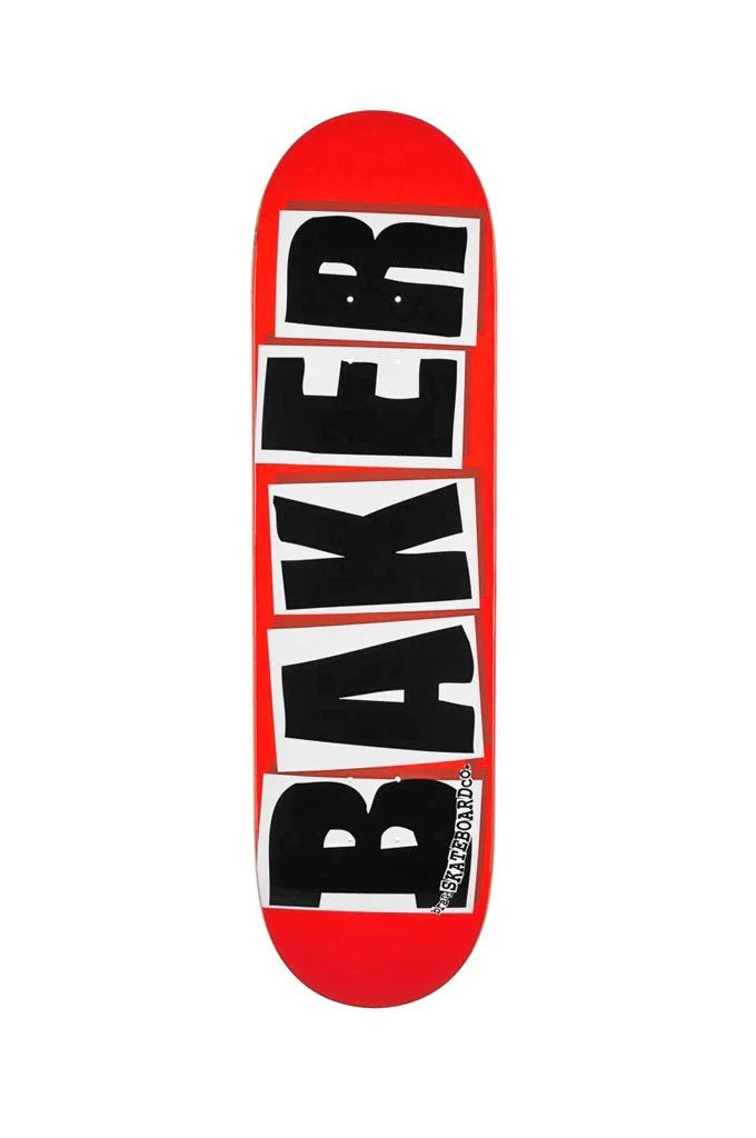BAKER TEAM BRAND LOGO BLACK DECK 8.38