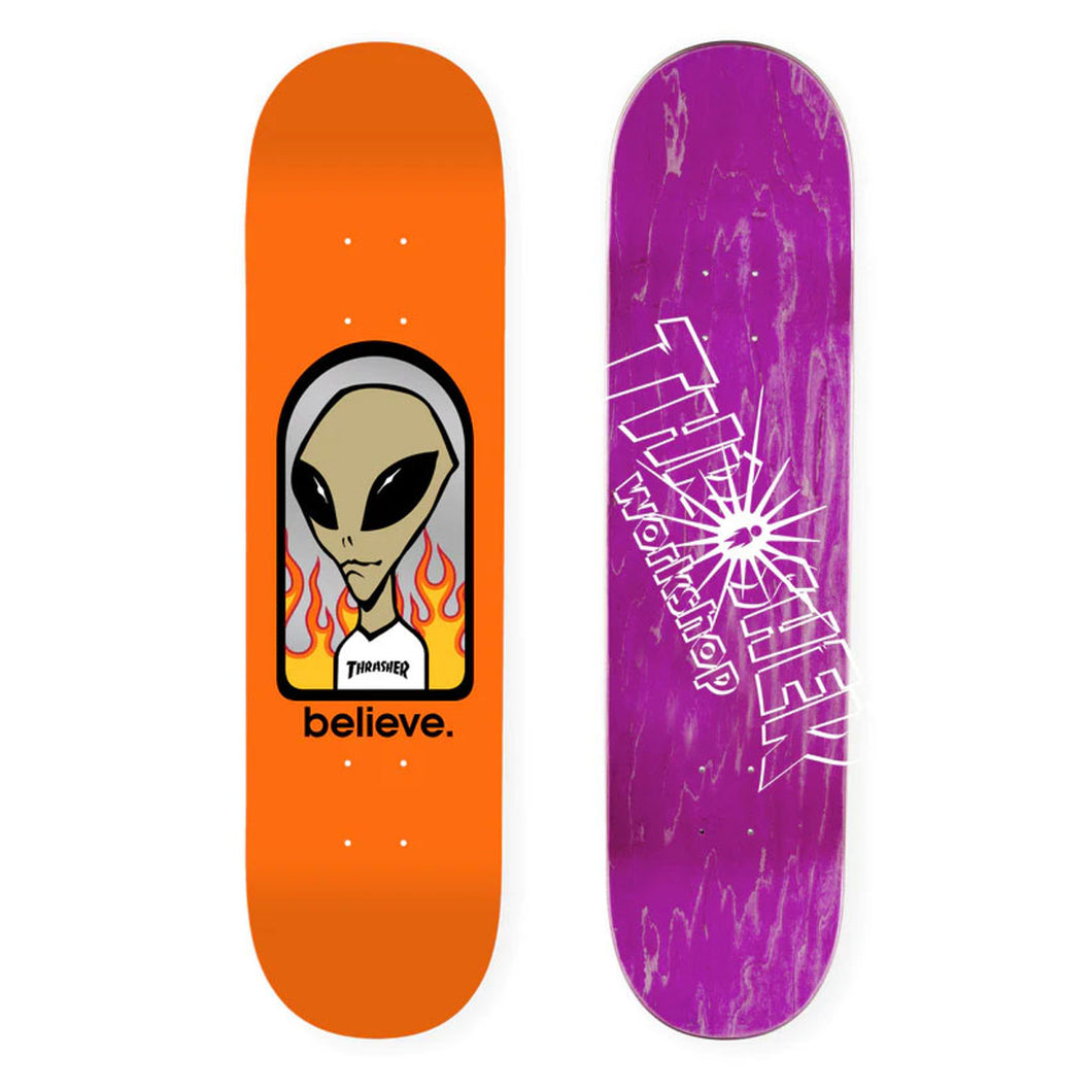 ALIEN WORKSHOP BELIEVE THRASHER DECK-8.0