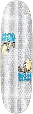 HEROIN TEAM SYMMETRICAL HOLO EGG SHAPED  DECK 9.25