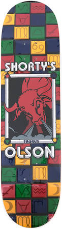 SHORTY'S OLSON TAURUS RED DECK 8.25