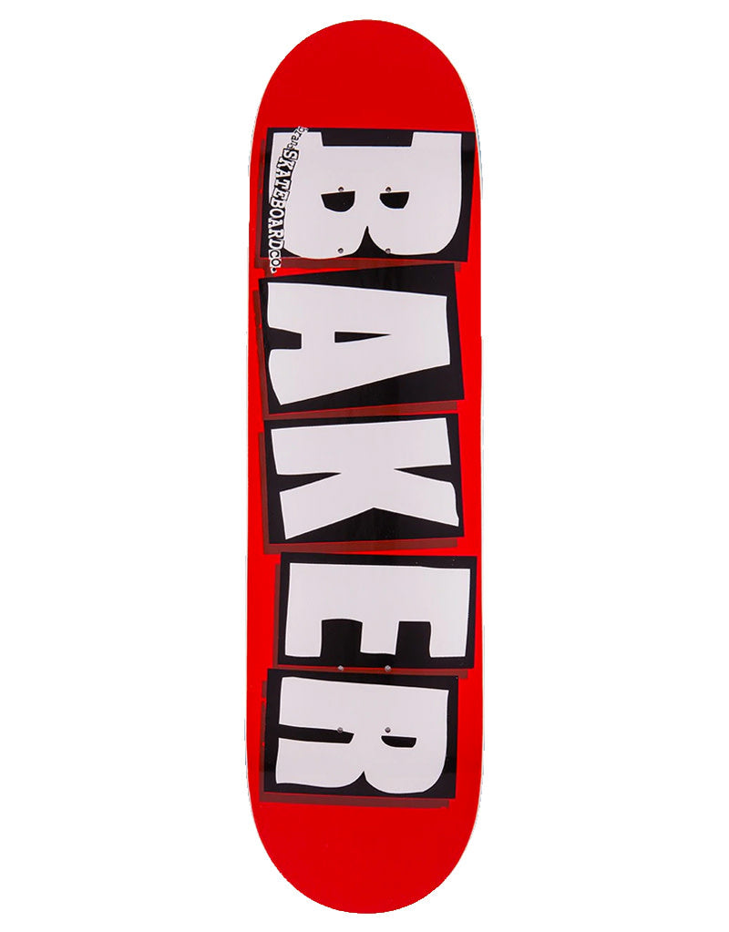 BAKER TEAM BRAND LOGO WHITE DECK